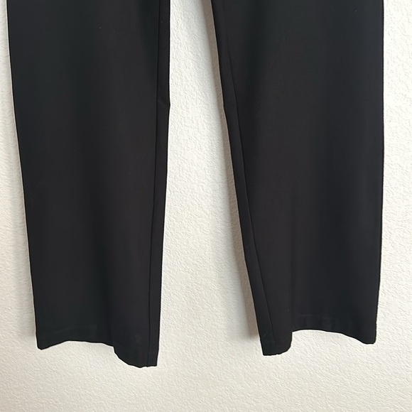 Eileen Fisher classic black elastic waist slacks XS/TP - Picture 5 of 9